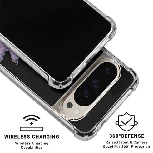 Dragon Ball Super Beerus Portrait Google Pixel 9/9 Pro Clear Case